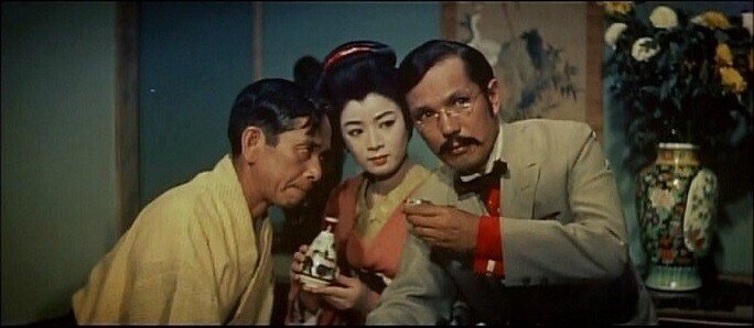 坊っちゃん　夏目漱石　映画　1958　赤シャツ