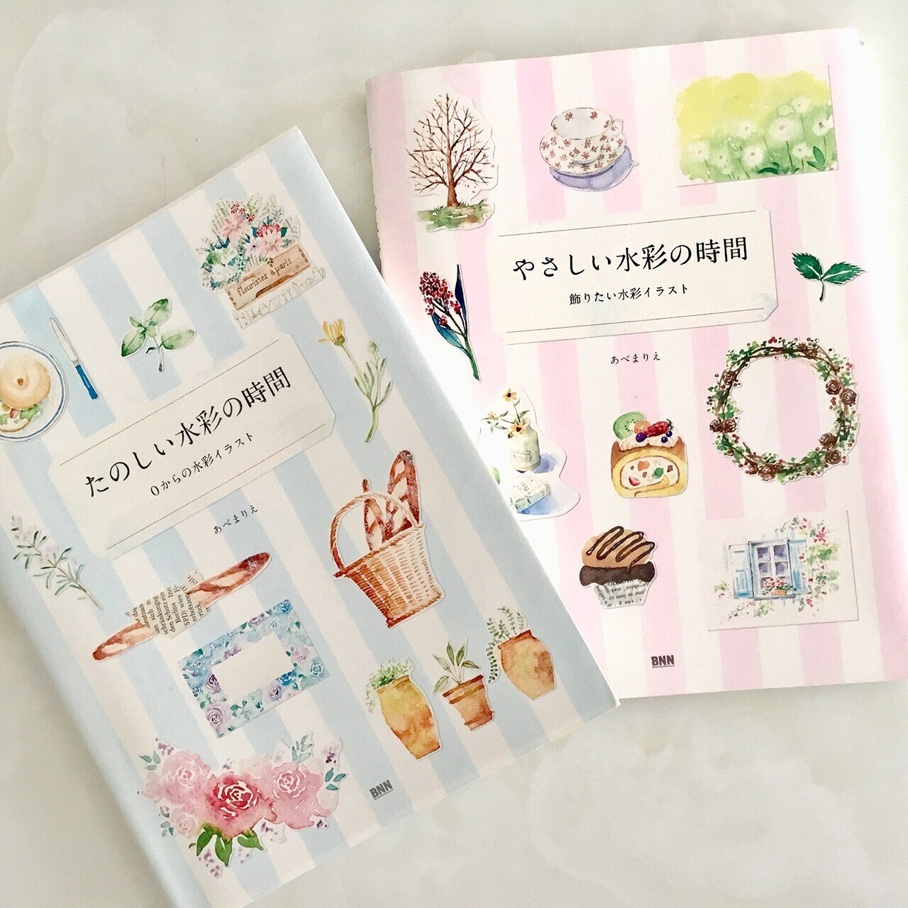 あべまりえさんの水彩の本 フランチェスカ Note