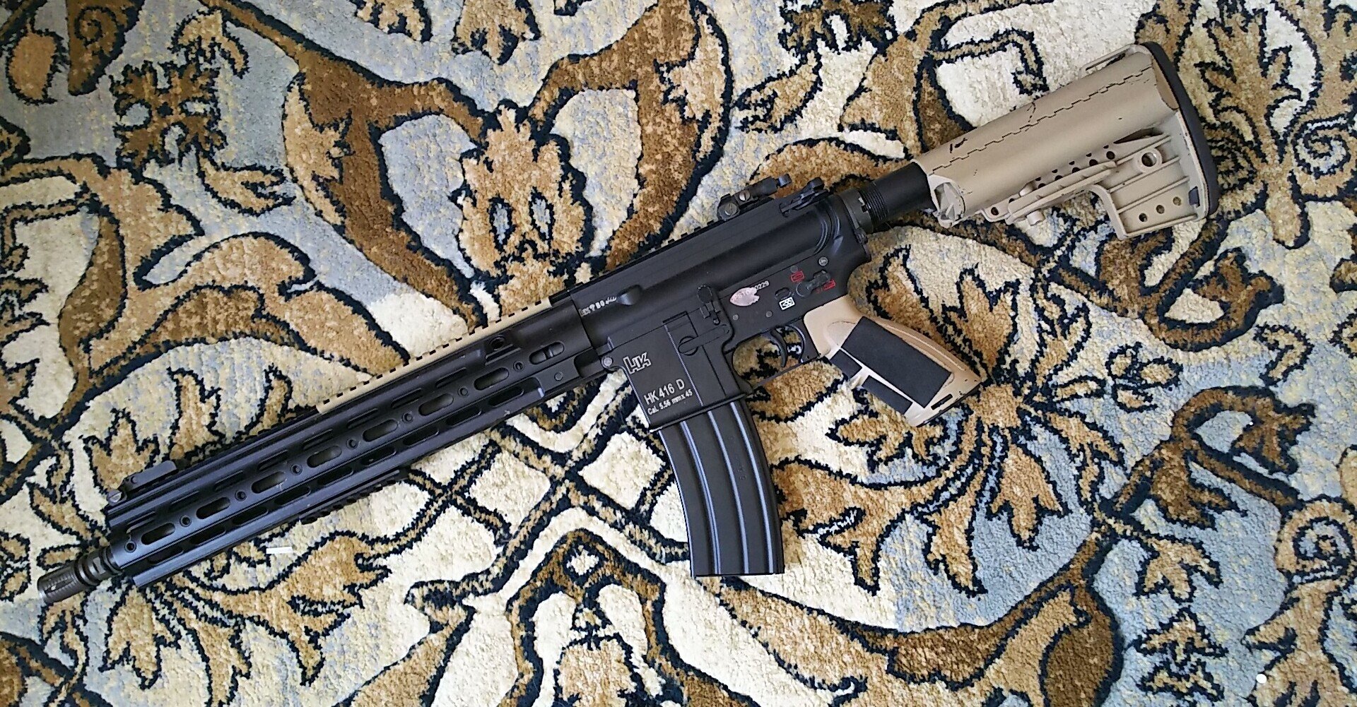 中華トレポン A＆K H&K HK416D Shogun Training Weapon カスタム済み 