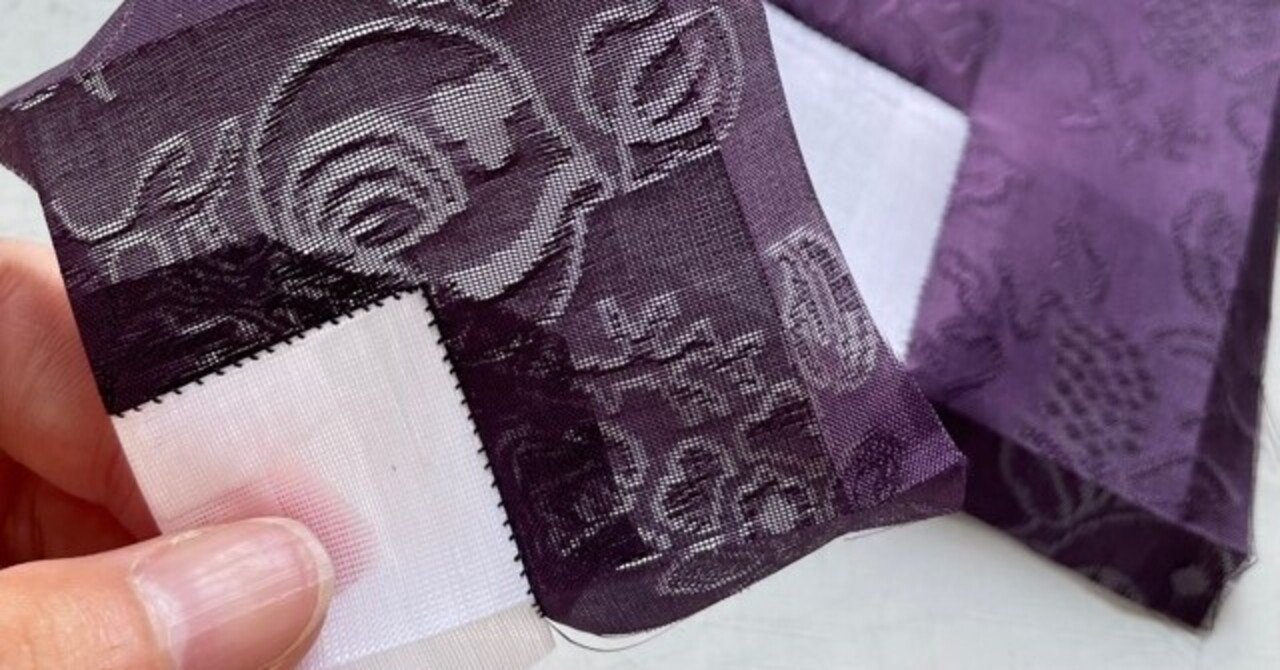 ポジャギ制作過程 渋色くり抜き技法 Pojagi Sono Note ポジャギ制作過程 渋色くり抜き技法 Pojagi Sono Note