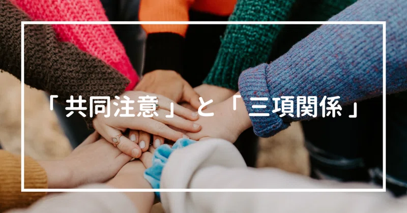 共同注意と三項関係 たにかわひでのり 子どもと遊ぶ作業療法士 Note