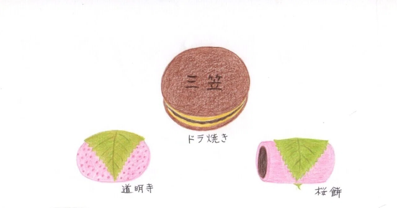 どら焼きと三笠 まだまだあった関西と関東の違い Mimi イラストと共に Note