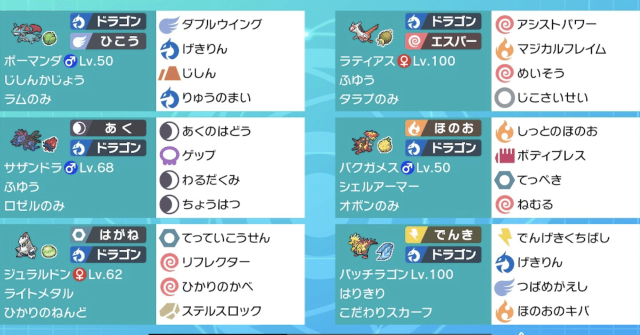 ポケモンユナイトにハマりつつも挑んだ7月ランクマッチドラゴン統一 Garbage225 Note