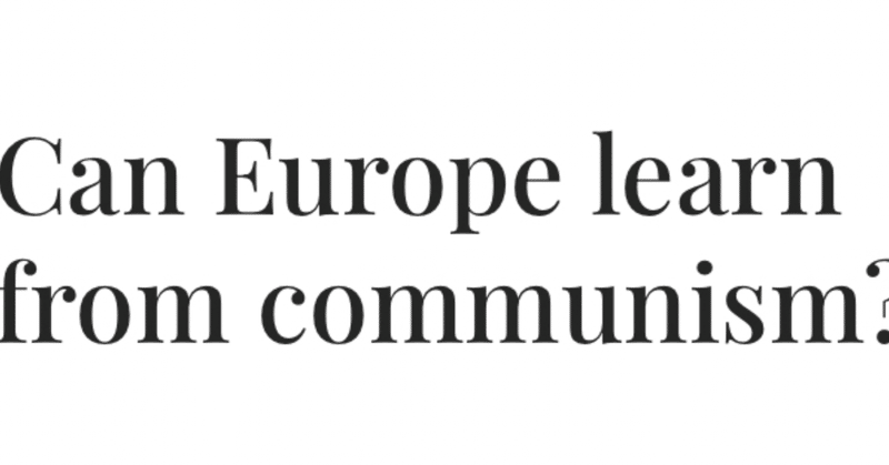 【翻訳】欧州は共産主義から教訓を得られるか？/ロジャー・スクルートン
