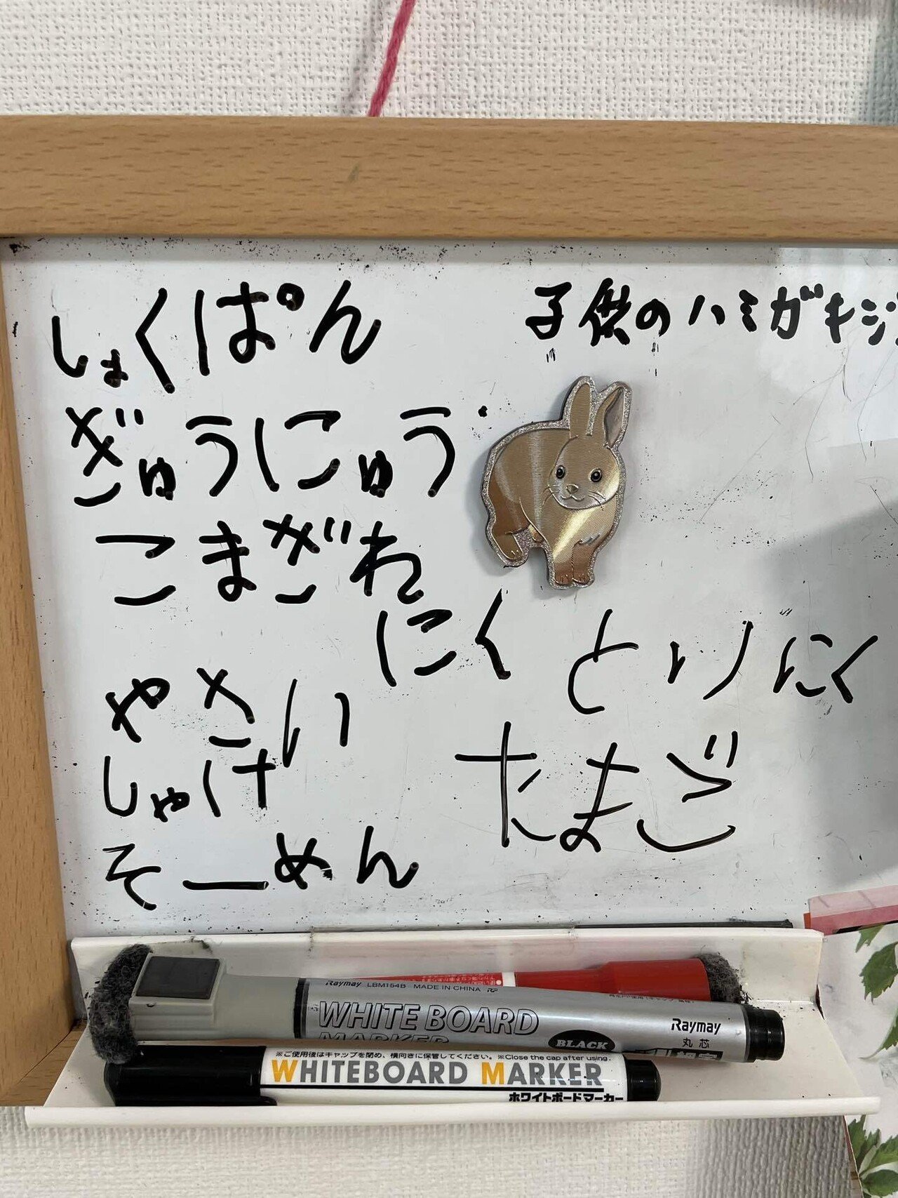 ペン 買い物メモ 長女作 Jr Note