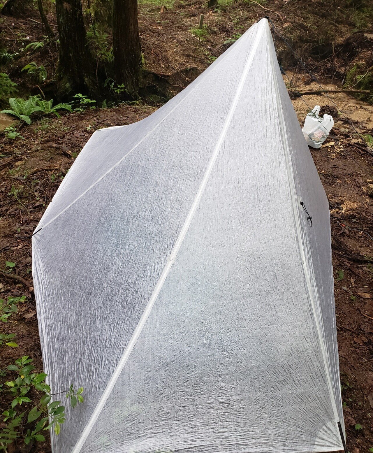 Zpacks｜Hexamid Pocket Tarp w/ Doors 白