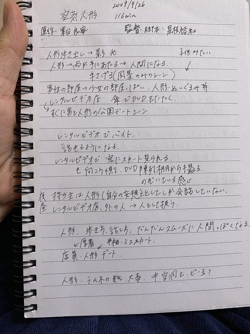 空気人形 浅香舞 Note 空気人形 浅香舞 Note
