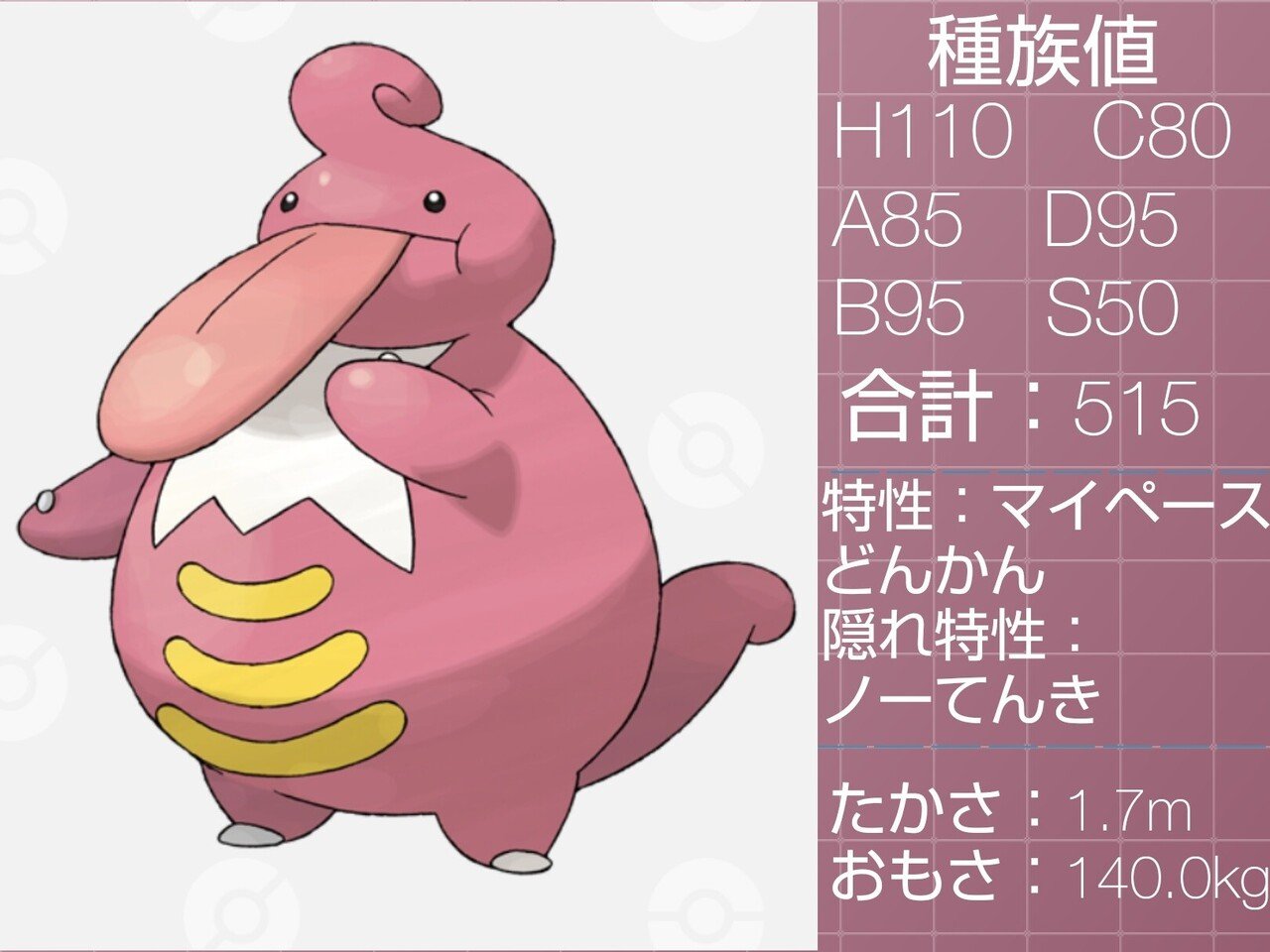 どんかんなポケモン達 補足 リユルン Note