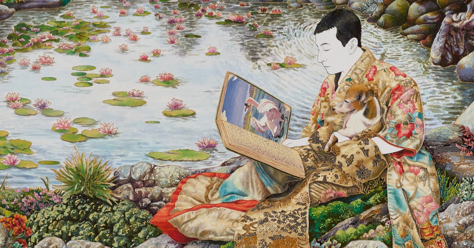 画家-Raqib Shawの楽園はどこだろう？｜artoday - chiaki