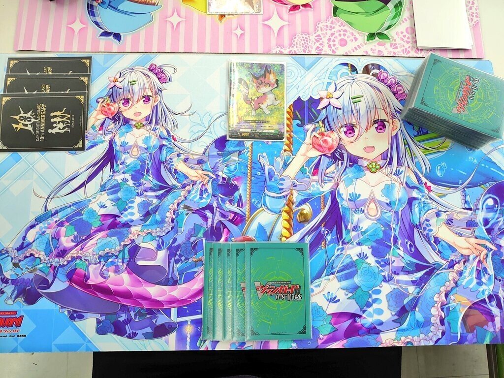 デュエマ 10th anniversary プレイマット 無地② サプライ】 プレイ