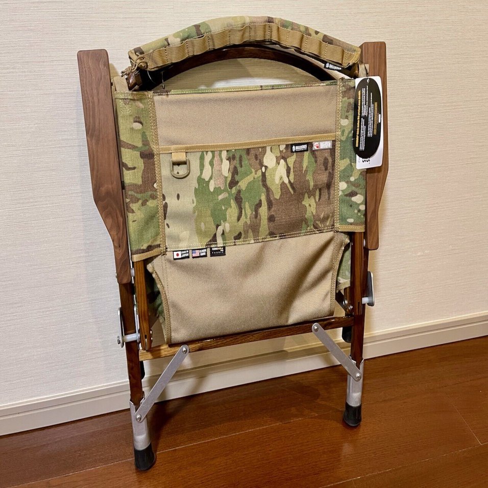 カーミットチェアのアームレスト換装！old mountain「HIJIRAKU オイル