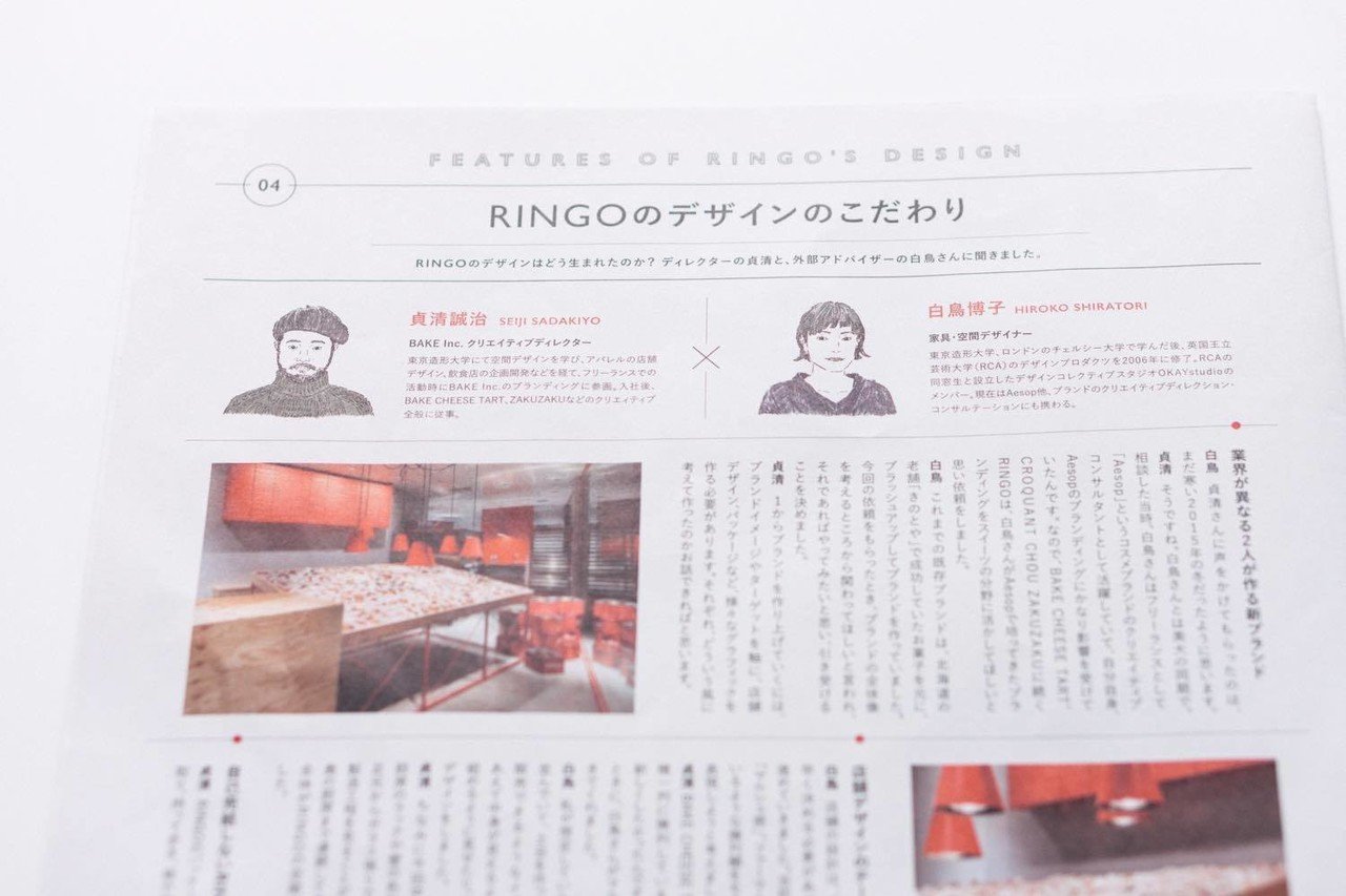 RINGO」の2周年記念でタブロイド紙を作りました｜平野太一