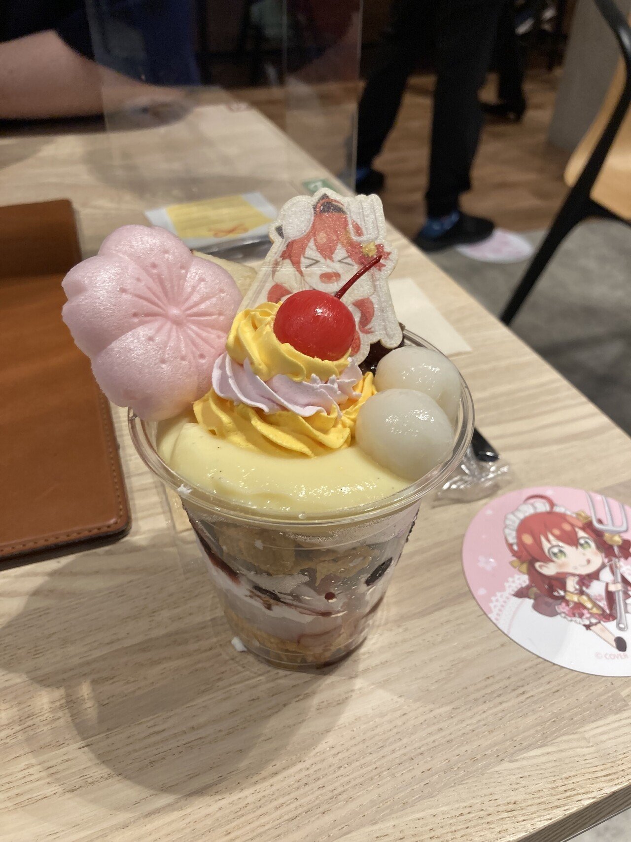 さくらみこのえりぃとかふぇに行ってきましたい焼き←笑