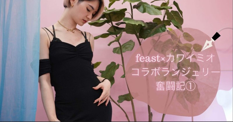 【暴露】feast×カワイミオコラボランジェリー奮闘記①