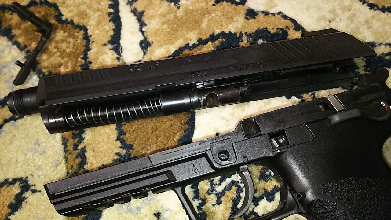 ジョンウィック、TOKYOマルイHK45GBB.P30Lカスタム！ 東京マルイHK45T Jhon Wick ジョンウィックP30L風カスタム