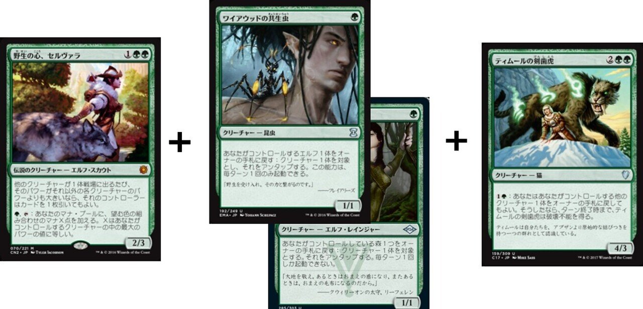 統率者戦/EDH】野生の心、セルヴァラ の回し方／コンボについて