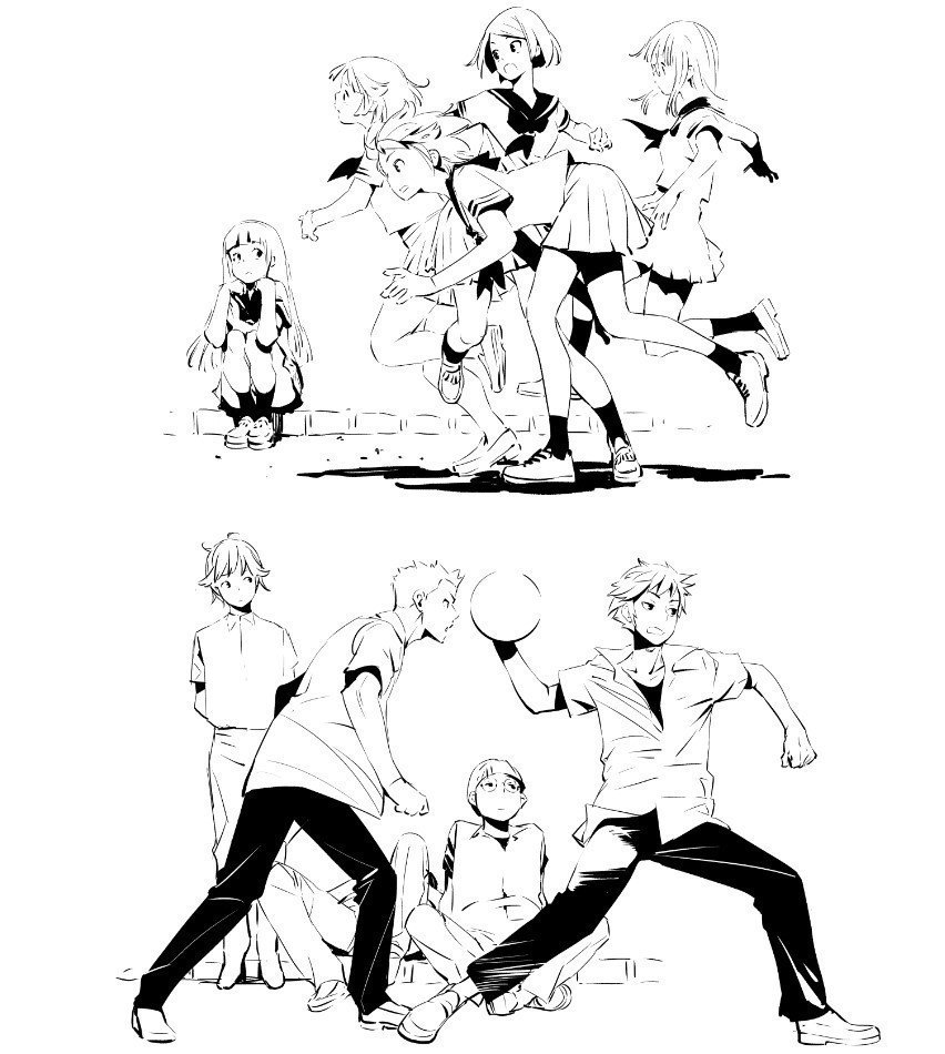 久しぶりに男子も描くか的ドッチボール 春夏ハルカ Note 久しぶりに男子も描くか的ドッチボール 春夏ハルカ Note