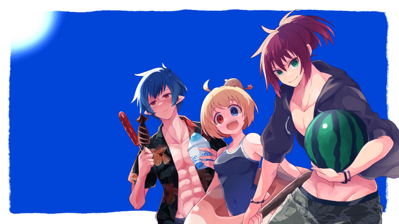 21年7月の〆絵 出口 Note 21年7月の〆絵 出口 Note