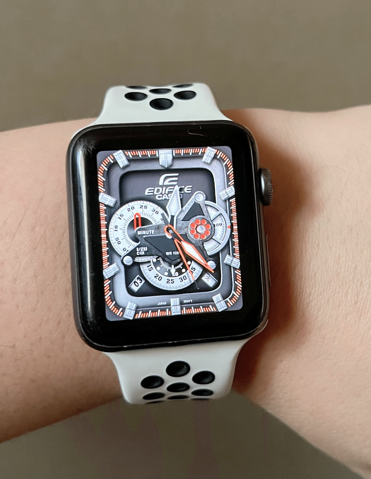 Apple Watchで。純粋にCASIO 好きが、ほっこりする Apple Watch