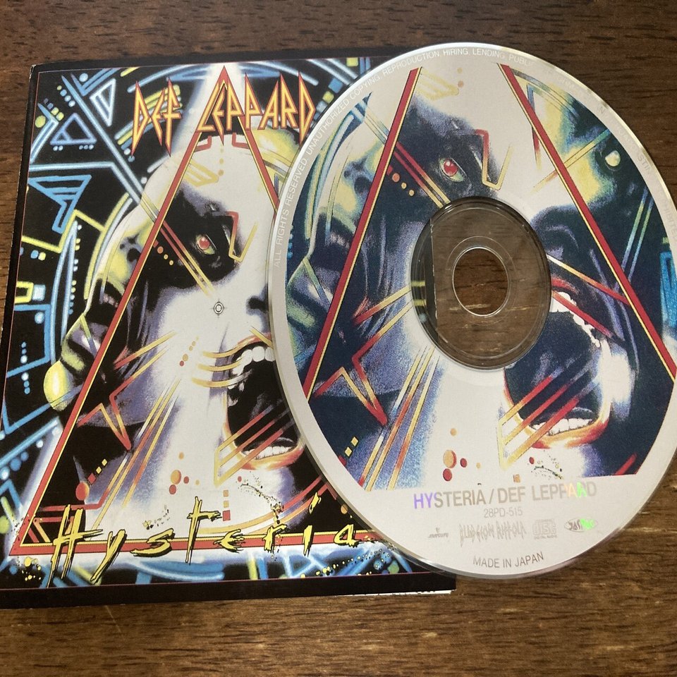 Def Leppard Hysteria 1987 Uk 1 Us 1 Masa Themusic Note
