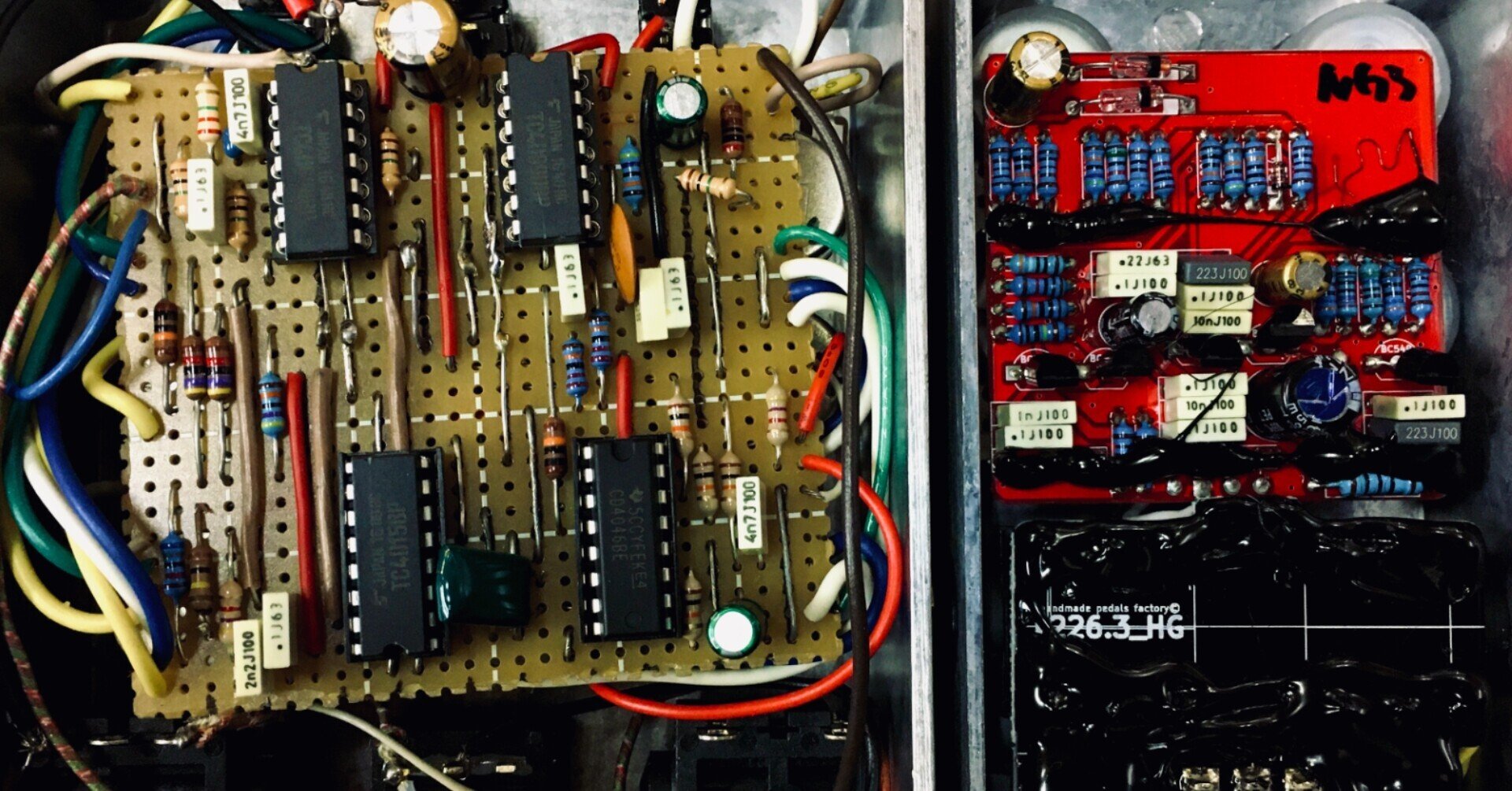エフェクター自作用パーツ盛り合わせ1kgくらい。 エフェクター自作用パーツ盛り合わせ1kgくらい。