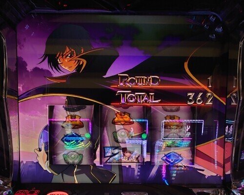 93 パチスロ稼働日記【コードギアス 反逆のルルーシュ3】打感は5号機