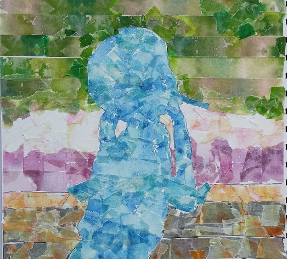 夏休みの自由研究におすすめ 子どもと工作 マスキングテープで水彩画を描く Kobilog Org こびログ Note