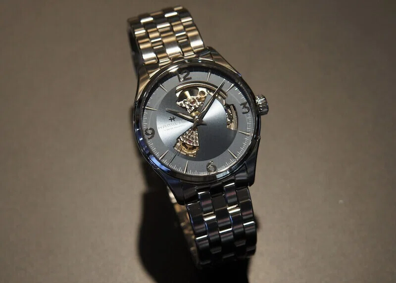 ジャズマスター オープンハート42MM アイスブルー｜福岡天賞堂 