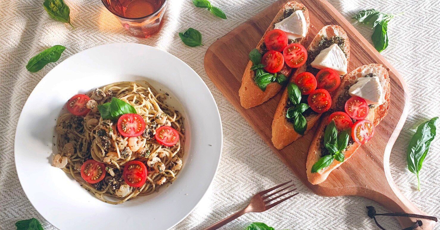 Recipe ハーブで美味しい北欧料理 03 アンチョビが隠し味 万能バジルペースト Lapuan Kankurit 表参道 Note