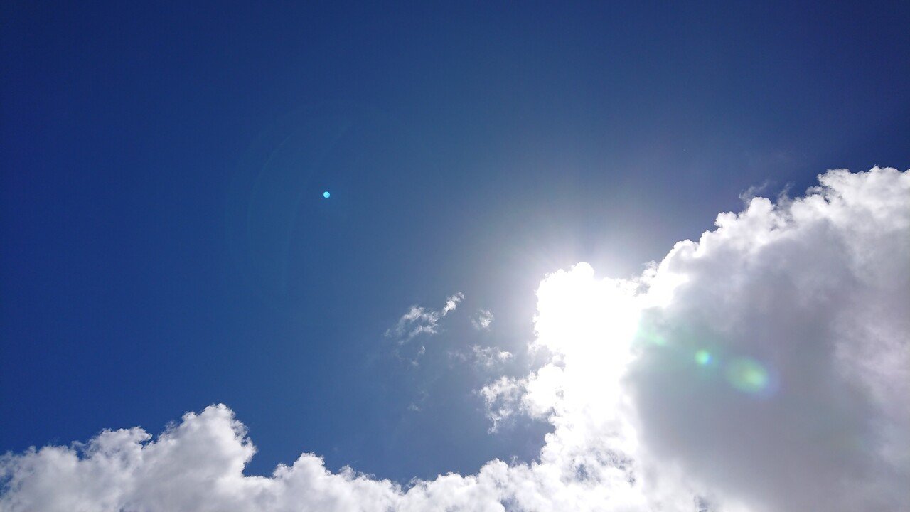 夏空 #夏の風景｜teco