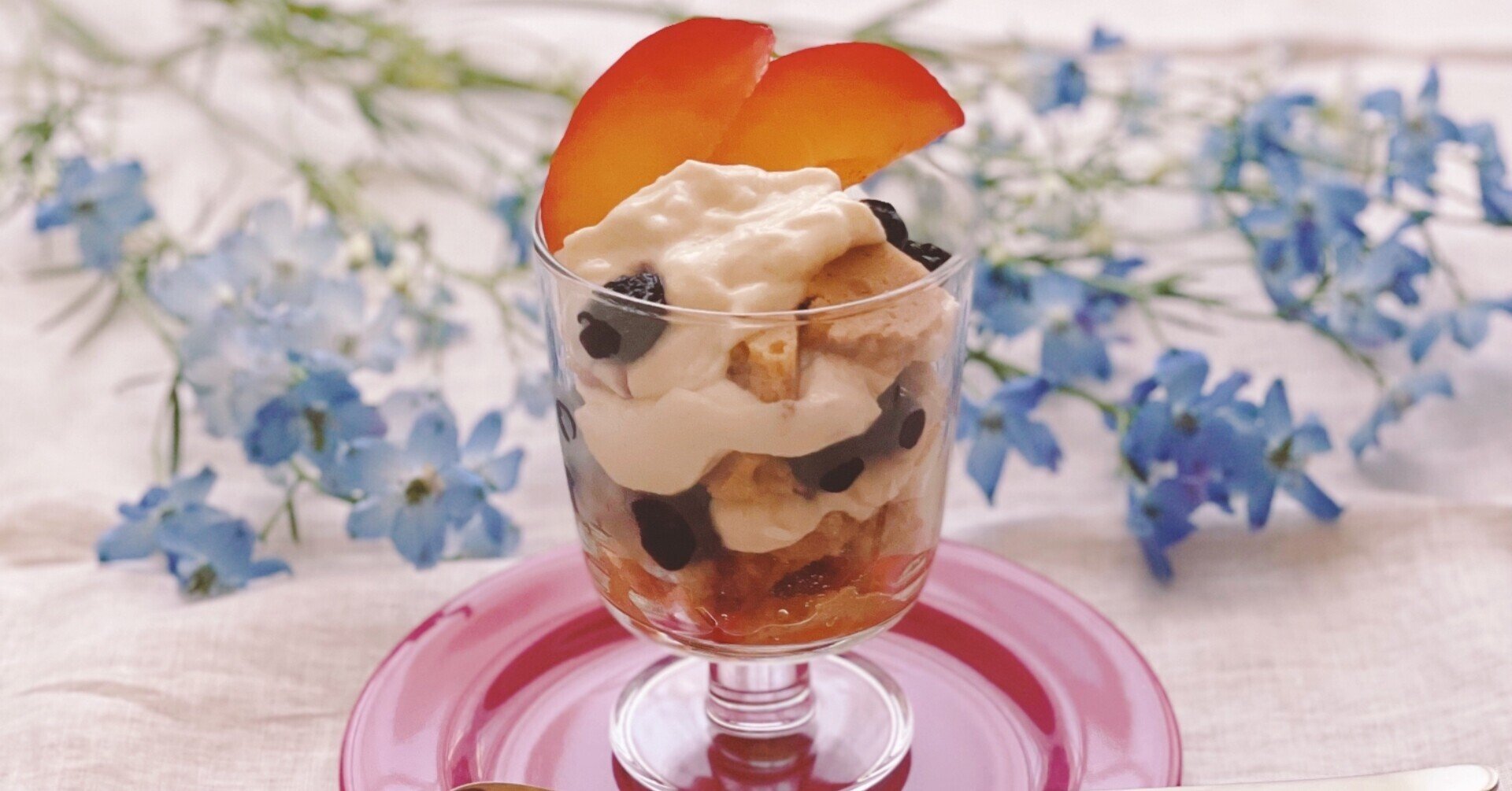 女王さまの夜食カフェ に出てくる蒸しケーキのトライフル Tomoko Inner Beauty Note 女王さまの夜食カフェ に出てくる蒸しケーキのトライフル Tomoko Inner Beauty Note