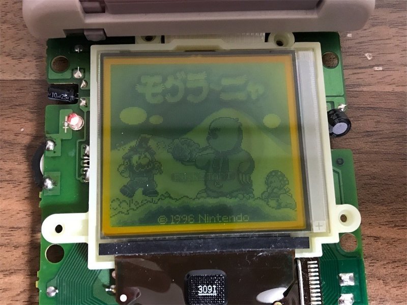 初代ゲームボーイ Dmg 01 の液晶の縦ライン抜けを修理する Kenji Wada さくさん Note