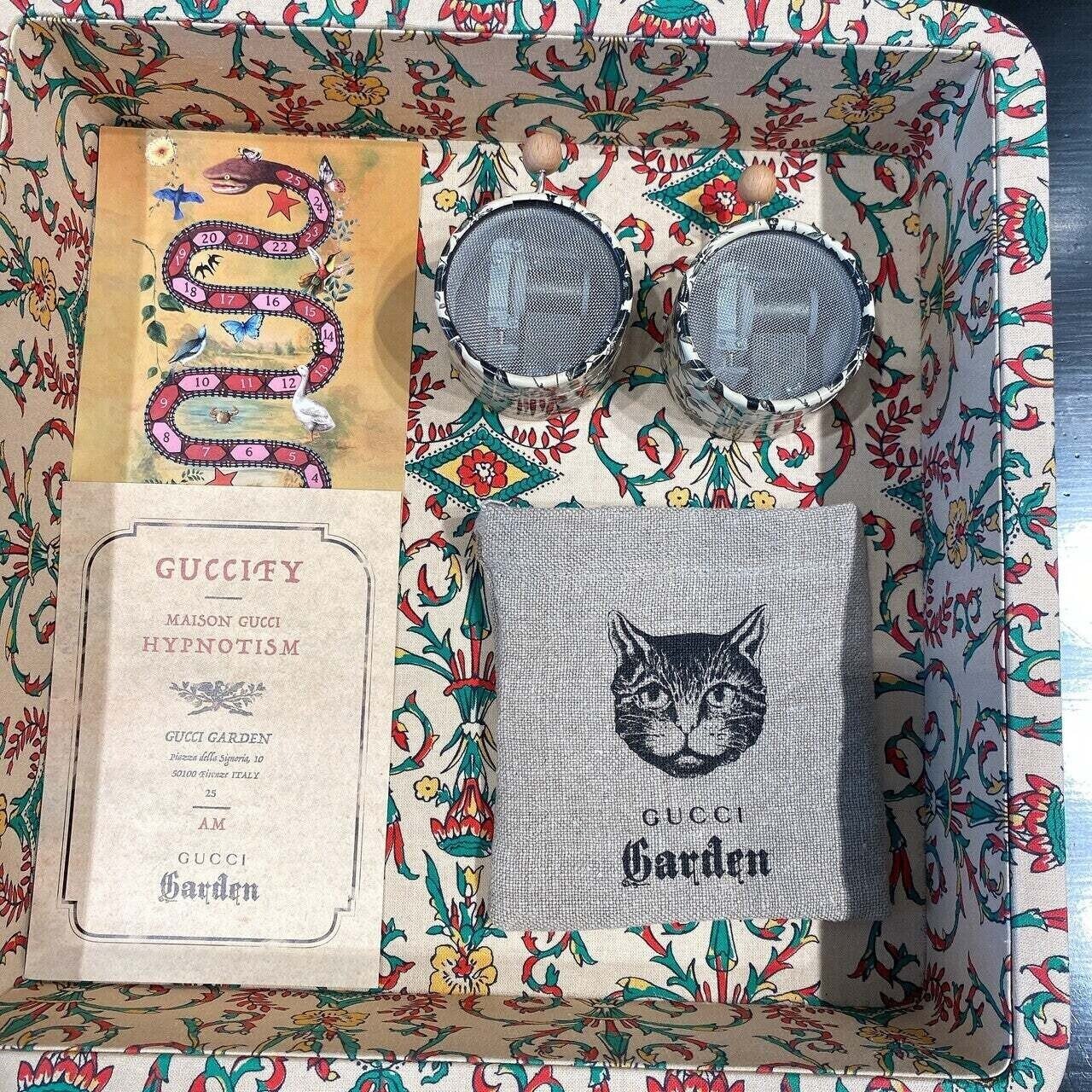 グッチ【レア★限定】Gucci Garden★シンボルeye水筒【関税込】 GUCCI×Garden 限定モデル(グッチレア☆限定Gucci Garden