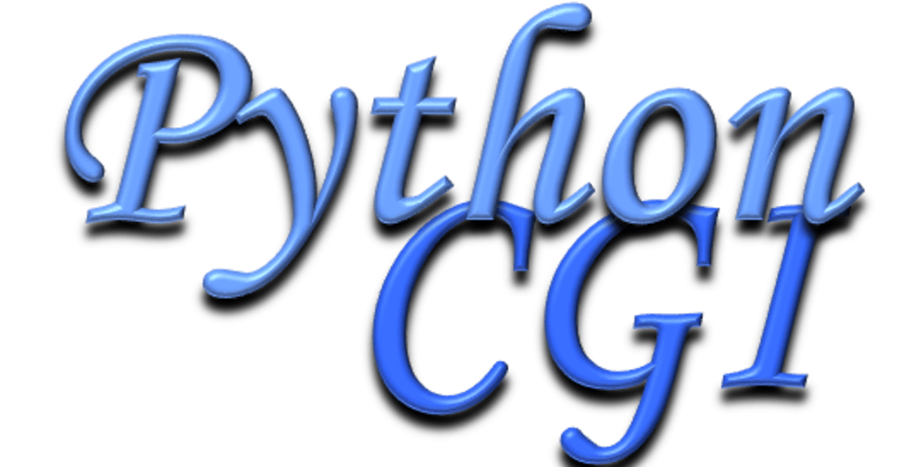 Python CGI (00): 最初のCGI|May|note