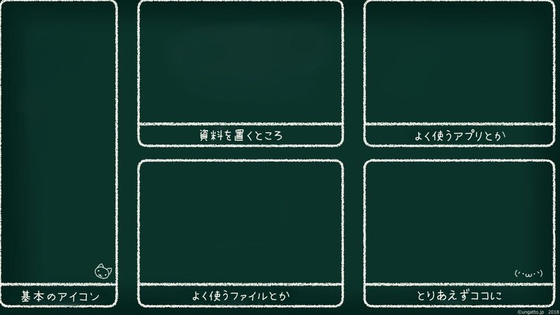 デスクトップは心を表す じとめん 休職から1年 Note