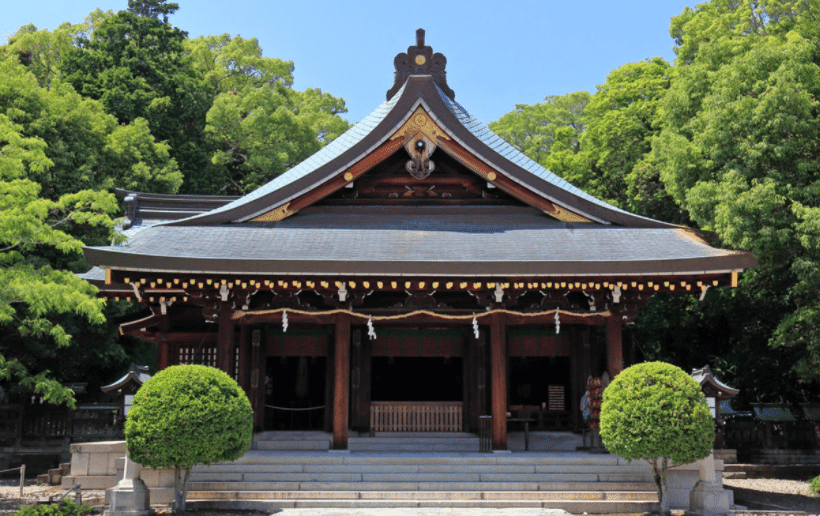 竈山神社表題