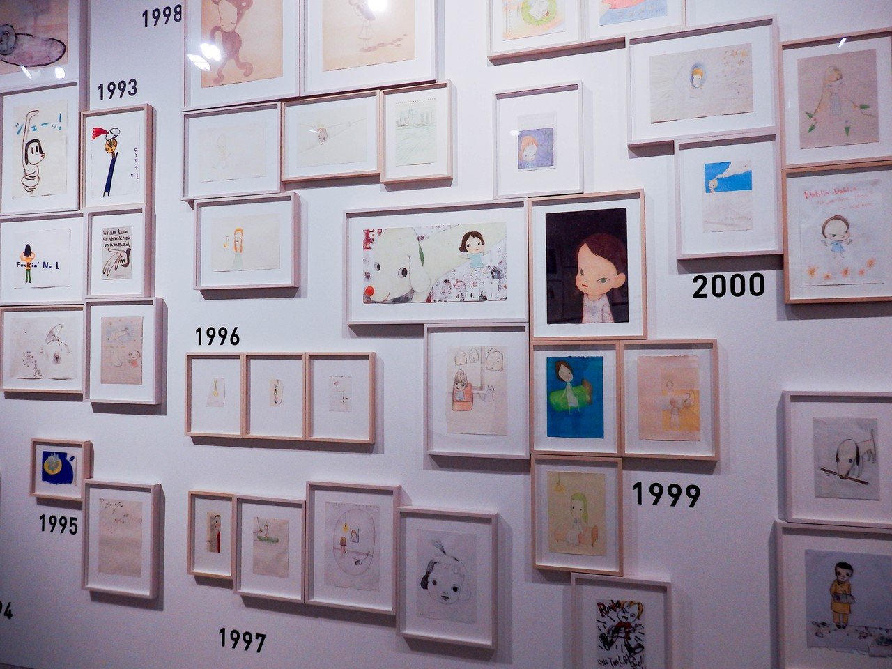 COCORO NAKAURA原画作品※ 草間彌生 村上隆 奈良美智 谷口正造 Yoshitomo Nara 「Drawings: 1988-2018 Last 30 Years
