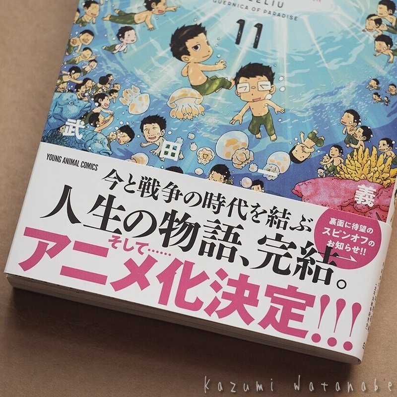 ペリリュー 楽園のゲルニカ 全11巻を読みました ねんど人形写真 Nendowatanabe Note