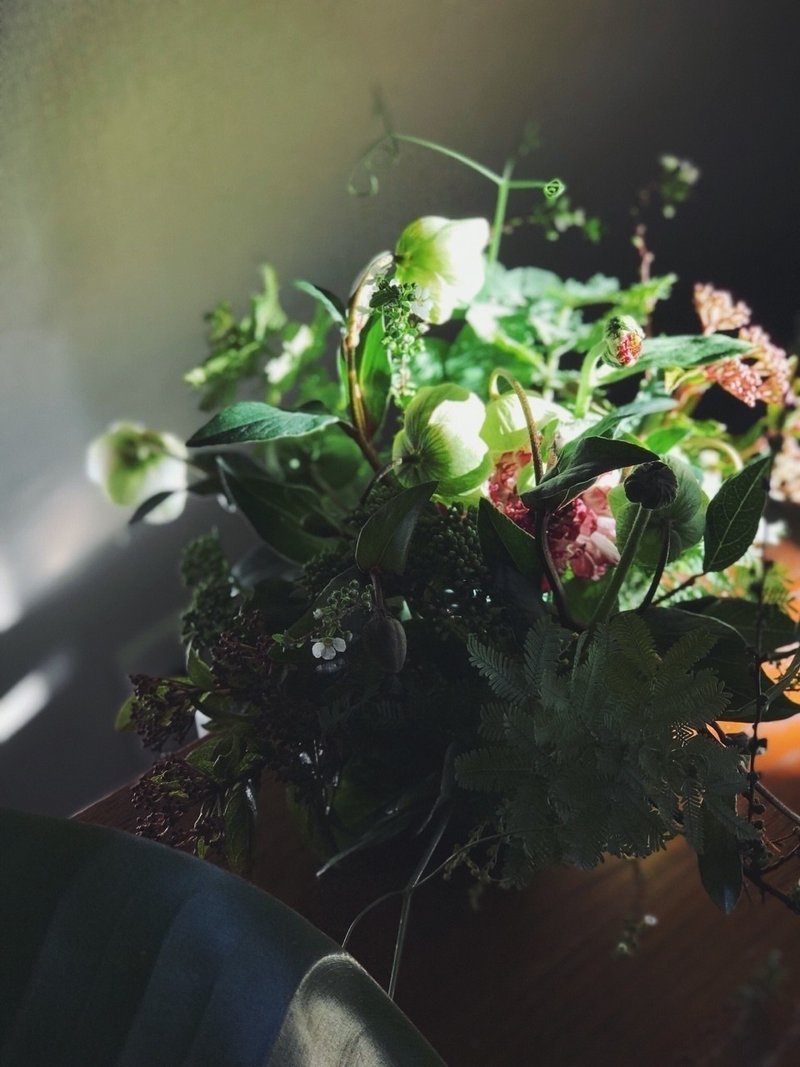 家に花を飾ること Azusa Note