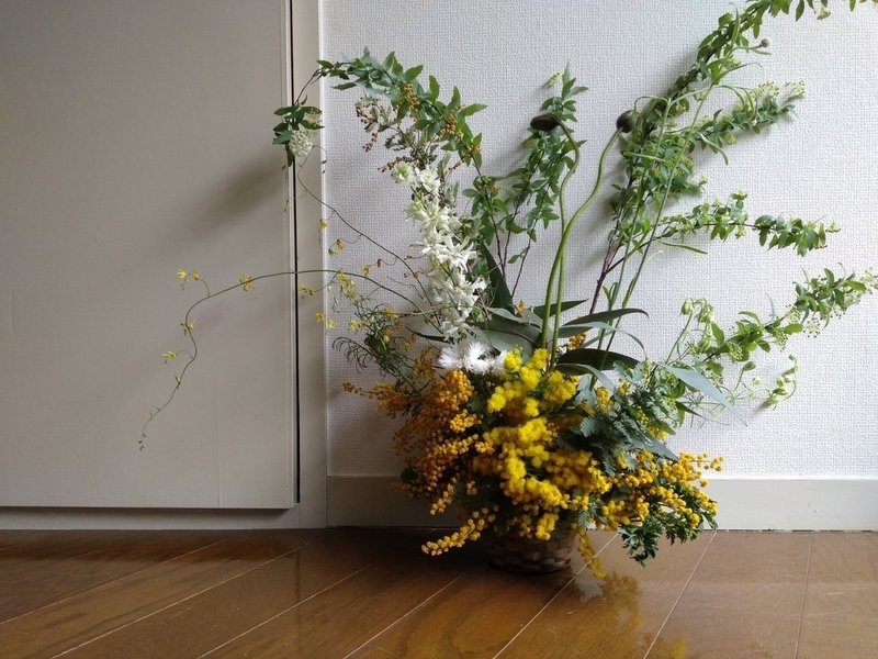 家に花を飾ること Azusa Note