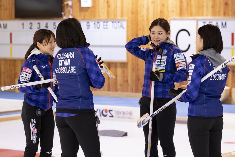 どんなときでも前だけを見つめて／ロコ・ソラーレ【前編】挑戦のそばに｜アミノバイタル｜note