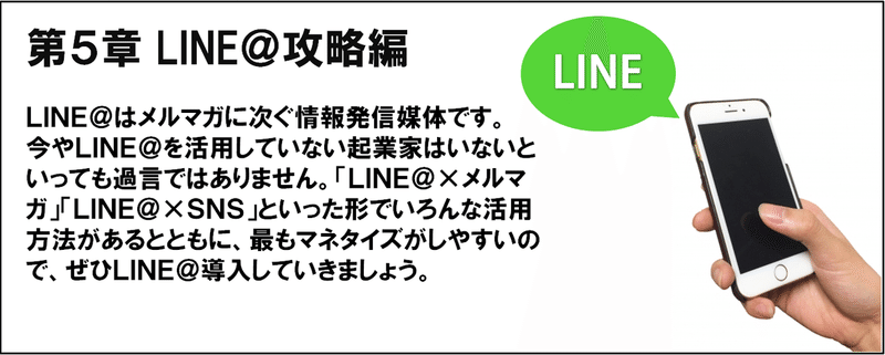 第５章　LINE＠攻略編２