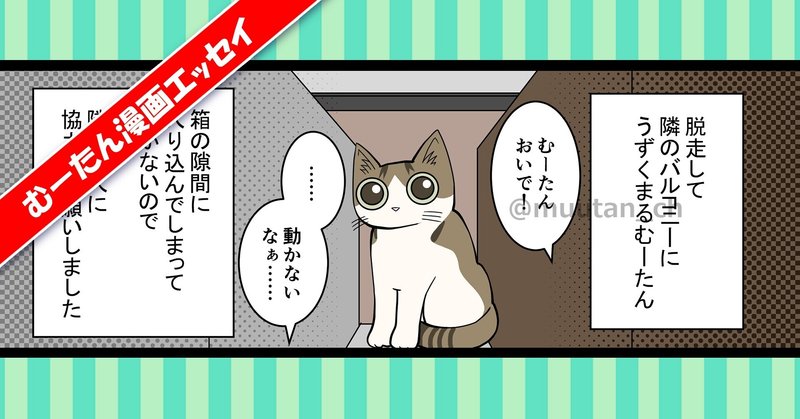 むーたん大脱走 完 むーたん漫画エッセイ Note むーたん大脱走 完 むーたん漫画エッセイ Note