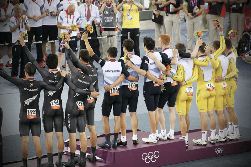 表彰　オリンピック