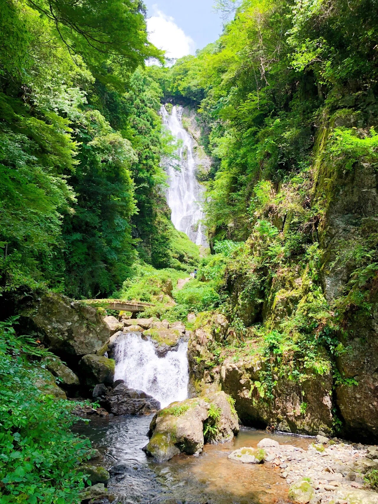 観光リポート～「神庭の滝（かんばのたき）」カラダ全体でマイナス