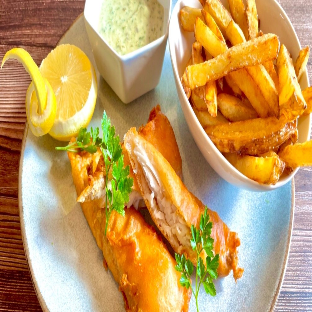 サクサク衣が最高！フィッシュ＆チップス！！｜chef ichi