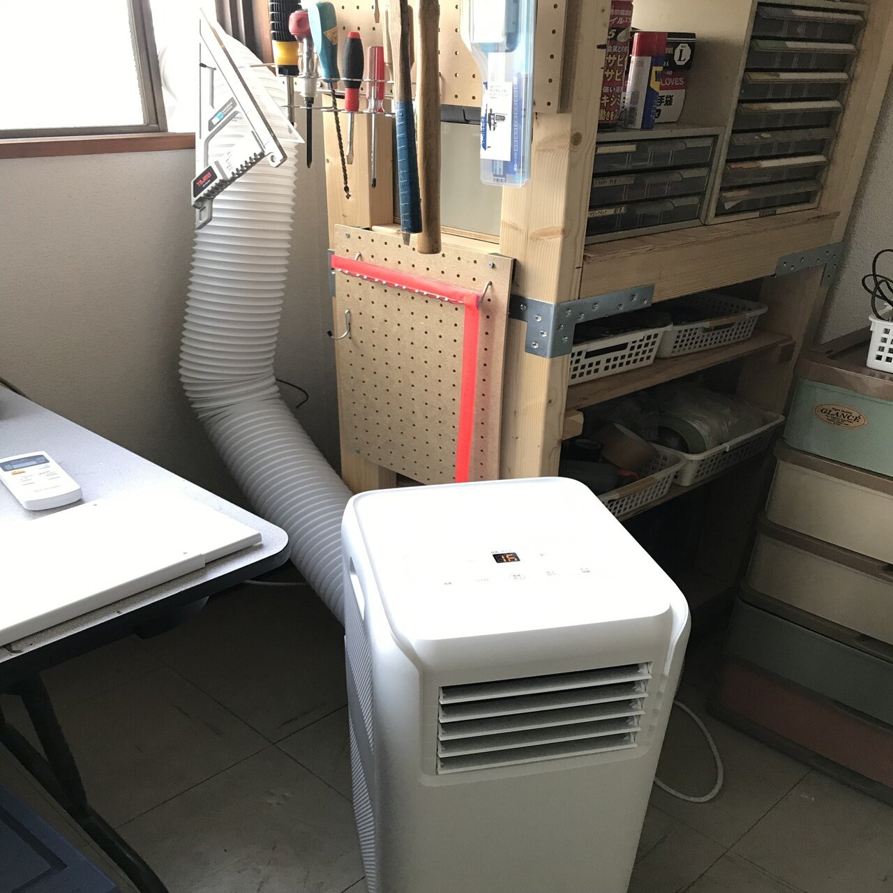 とうとうスポットクーラー（アイリスオーヤマ、IPA-2202G）を