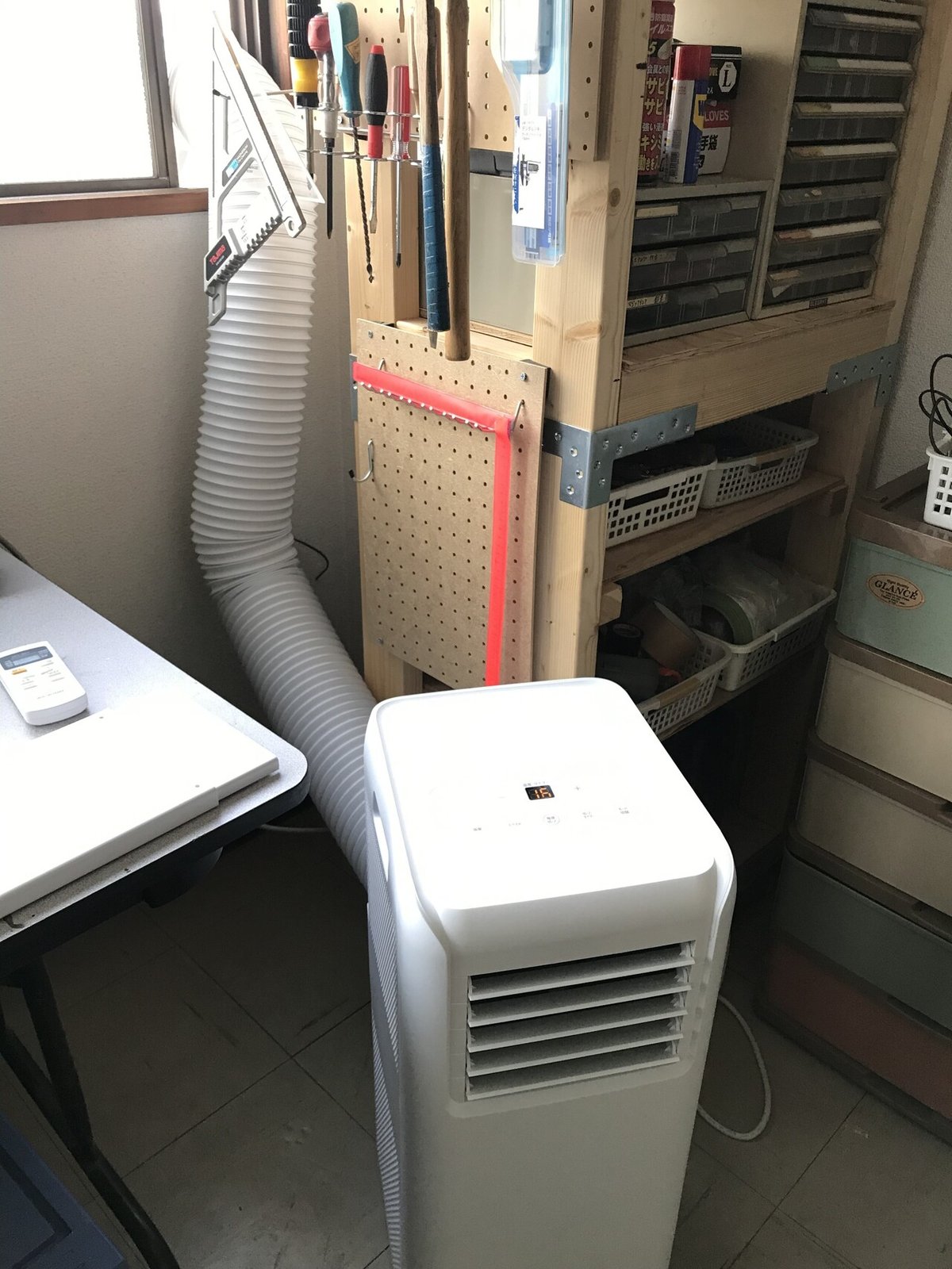 とうとうスポットクーラー（アイリスオーヤマ、IPA-2202G）を