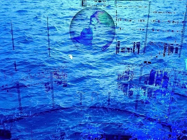 エネルギーが開く縦の虹】ニューヨークのピア40ハドソンリバーパークで