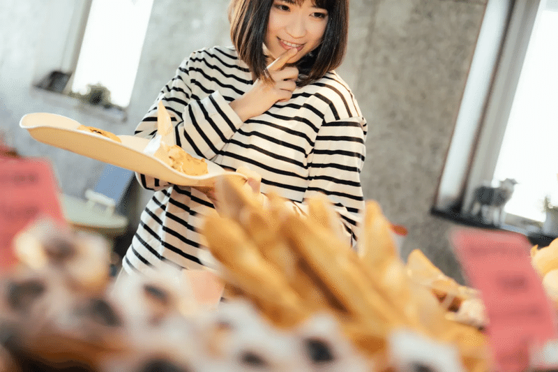 女性 品定め パン屋